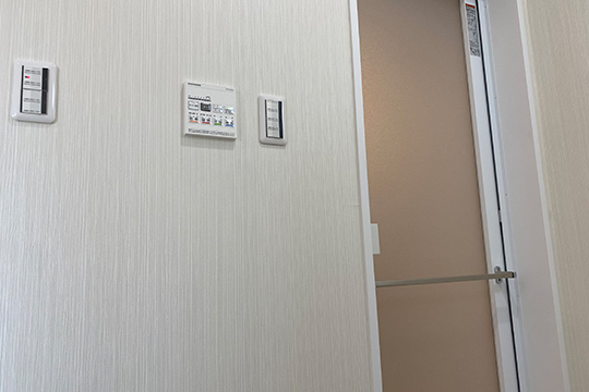 浴室乾燥機スイッチ